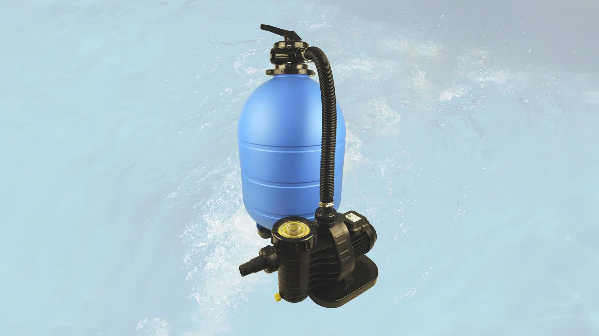 Massivholzpool 594 A, 850 x 376 x 116 cm, Sparset inkl. Sandfilteranlage und Technikraum - 0