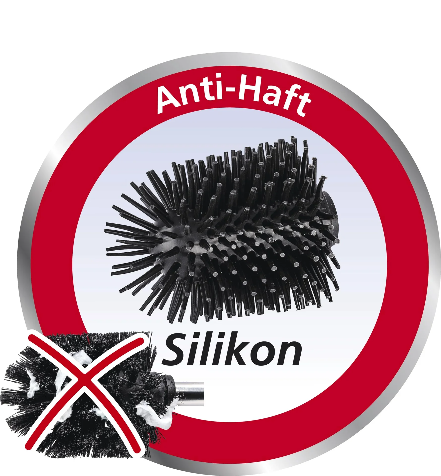 Antihaft-WC-Bürste - 0