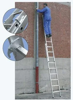 Alu Schiebeleiter 2 x 11 Sprossen - 4