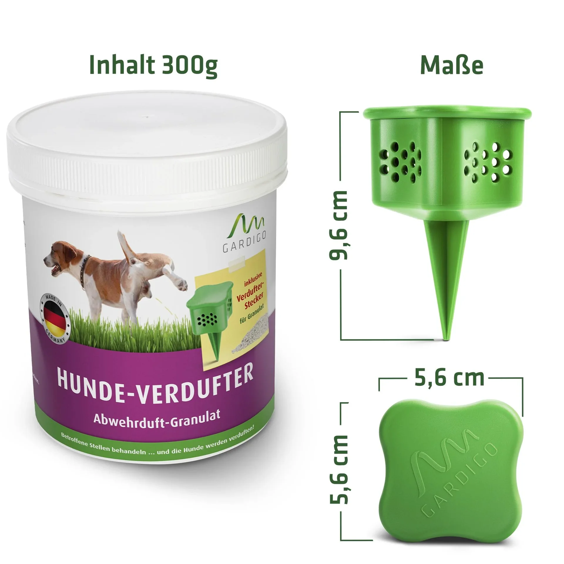 Hundeverdufter mit Beet-Stecker - 1
