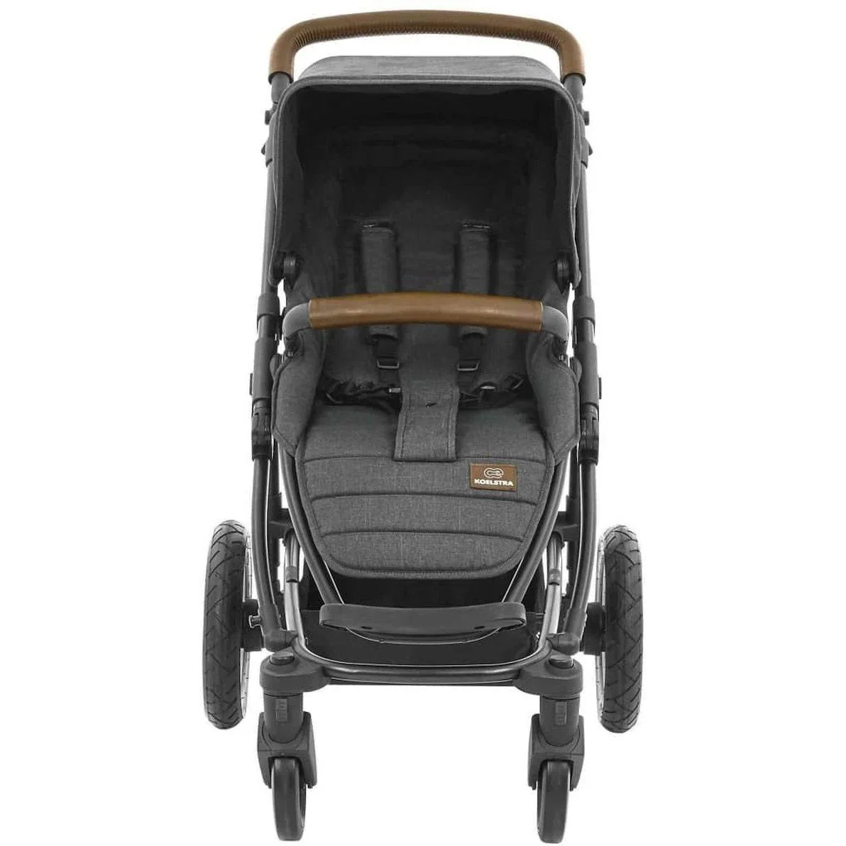 Koelstra Kinderwagen MIT Babytragetasche - Binque Daily Combi Kinderwagen - Schwarz - 1