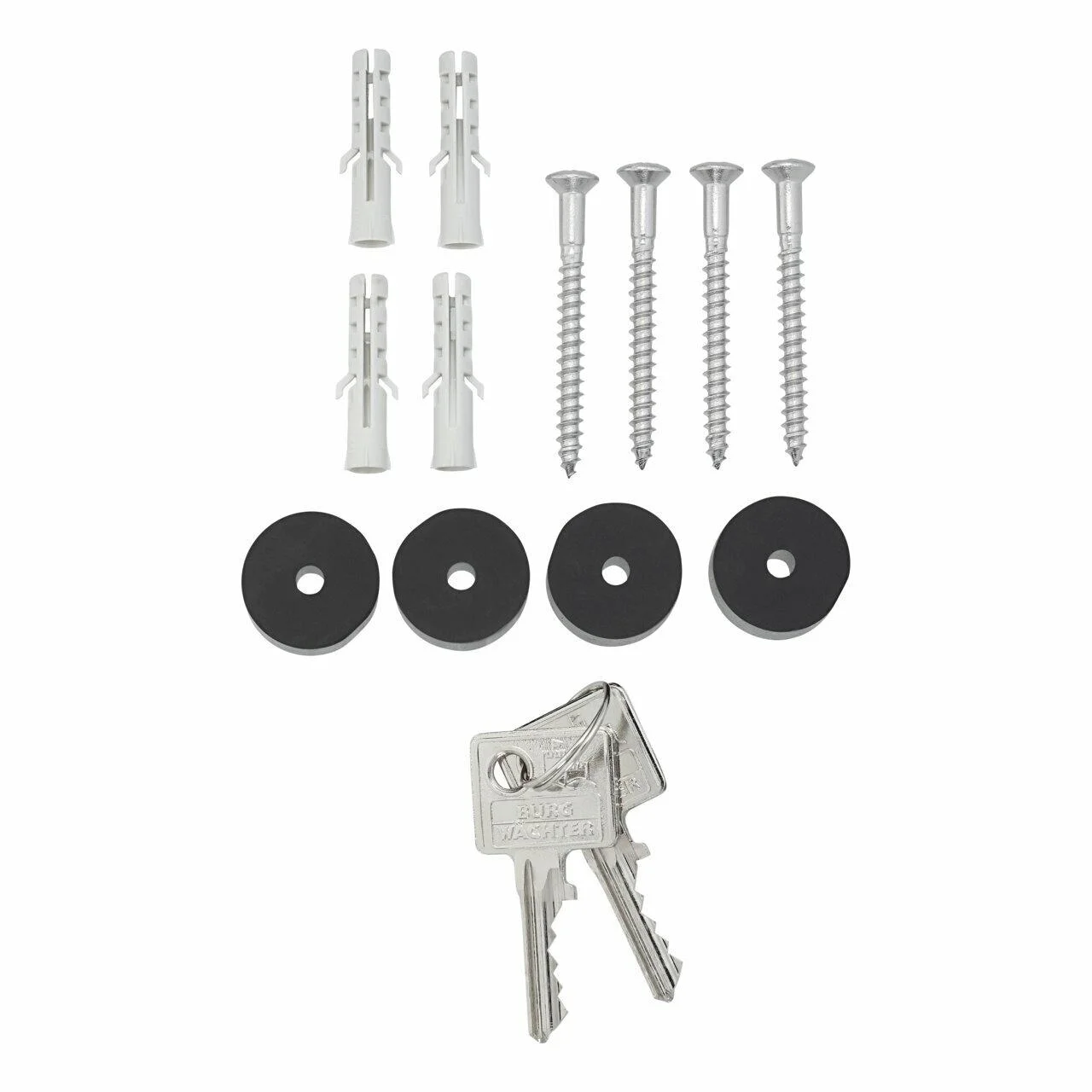 Edelstahl-Briefkasten Borkum 3877 Ni - 1