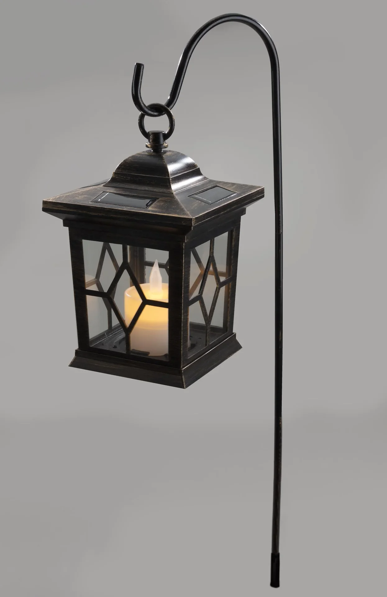 Antike Solar LED Laterne - 1