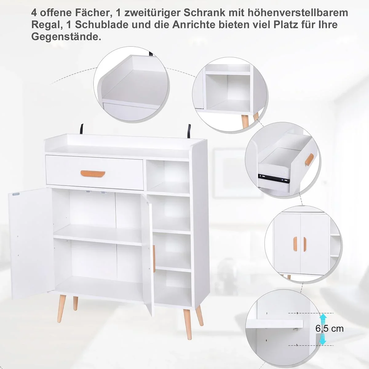 Flurkommode weiß - 3