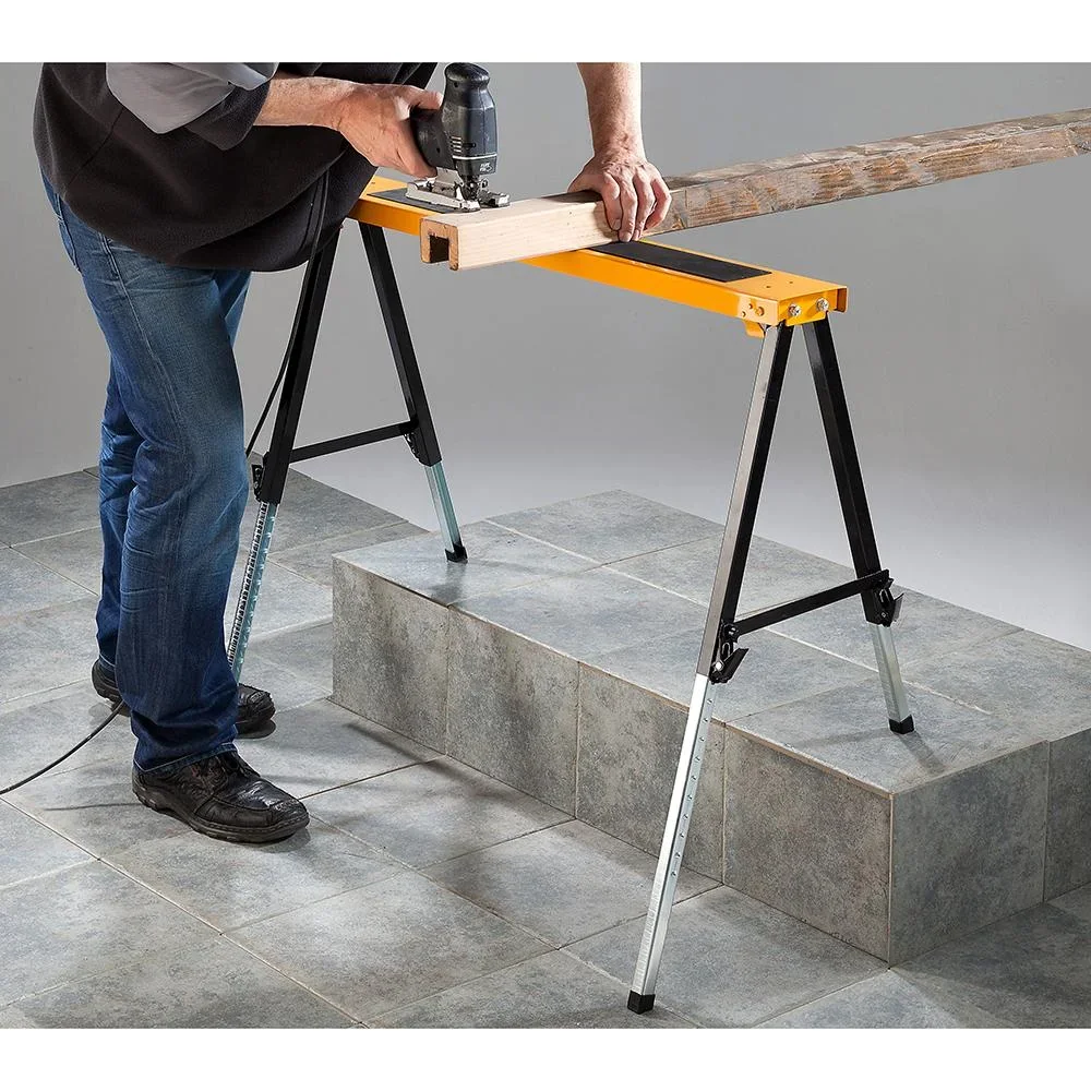 WERKBANK MIT TELESKOPBEINEN FÜR UNEBENE OBERFLÄCHEN - 2
