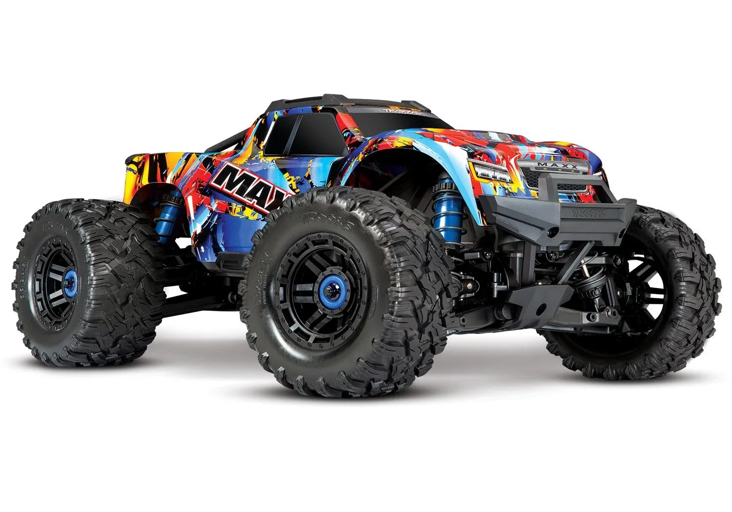 MAXX 1:10 RTR TSM SR VXL-4S Regler ohne Akku/Lader 1/10 Monster-Truck Brushless rot - 1