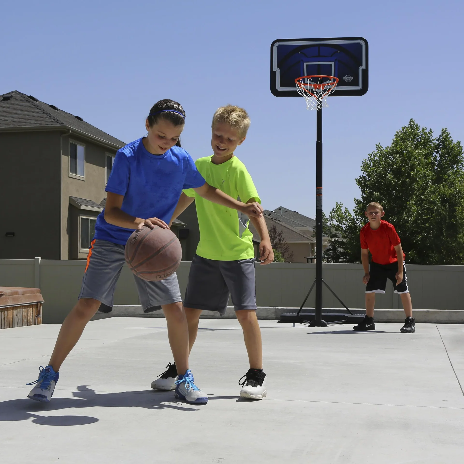 Basketball Korb Nevada Blau/Schwarz - 2