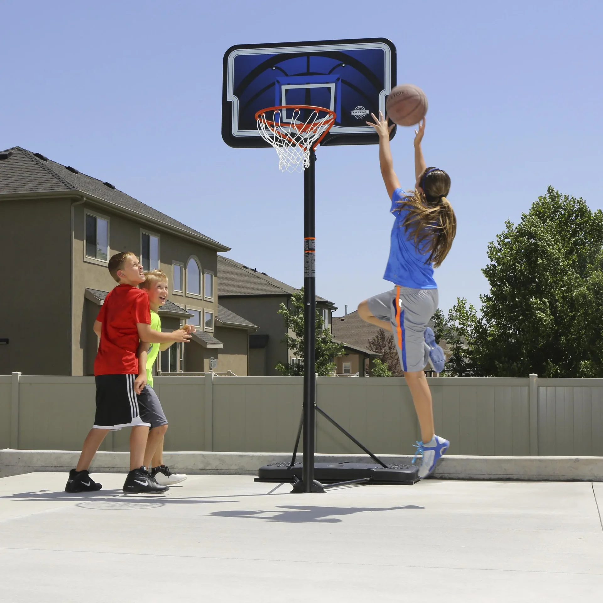Basketball Korb Nevada Blau/Schwarz - 4