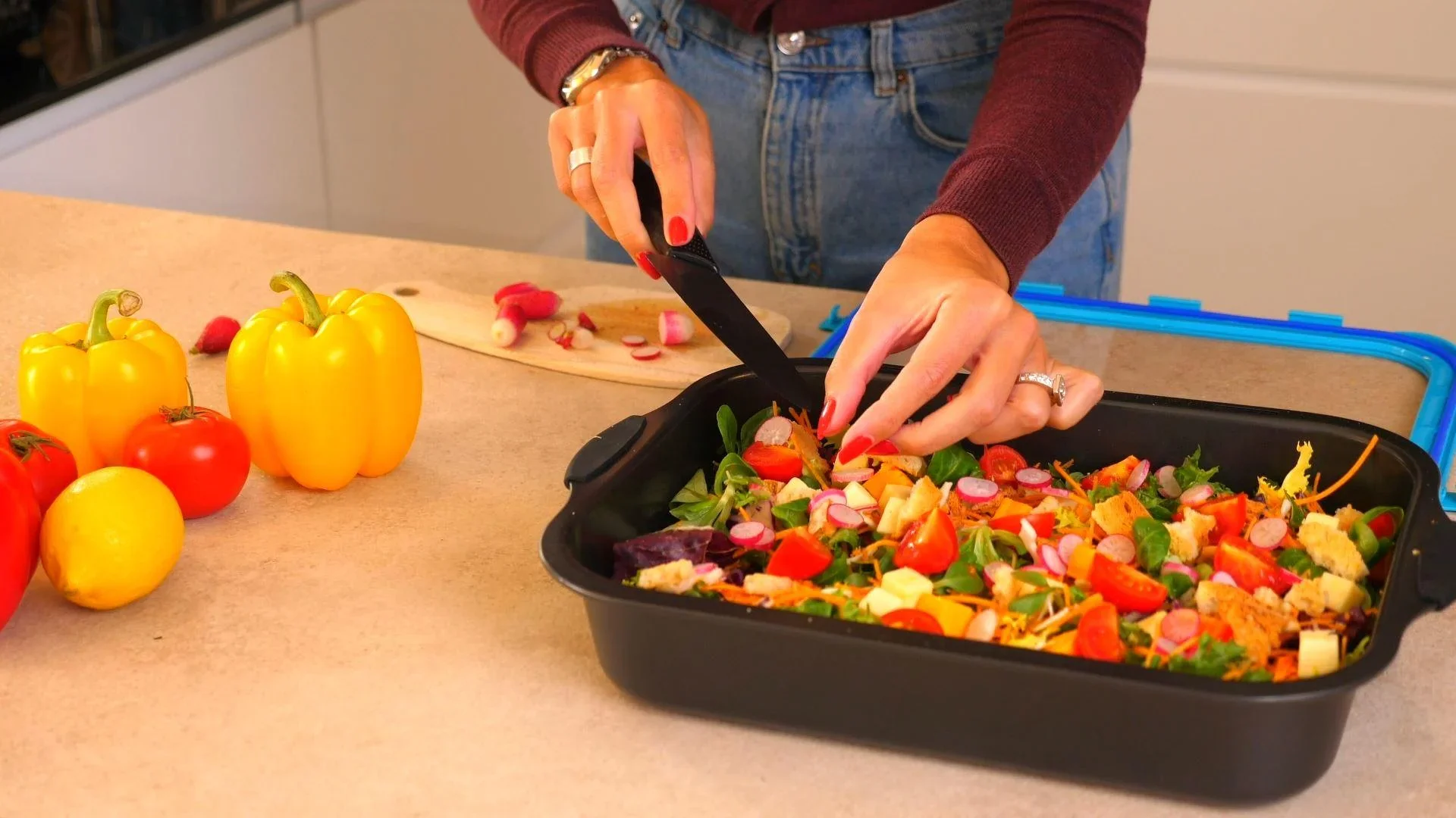 Ofenform "Clever Cooking Box", XL, 38 x 26,5 x 7 cm, 6-teilig - 0