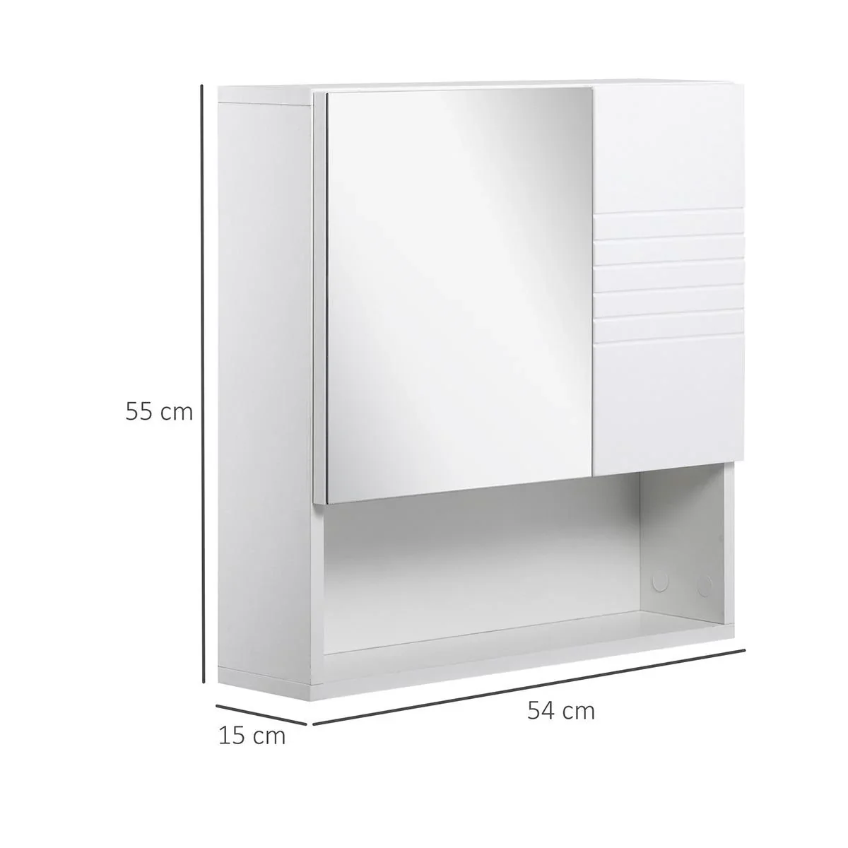 Spiegelschrank 54 cm x 15 cm x 55 cm - 2