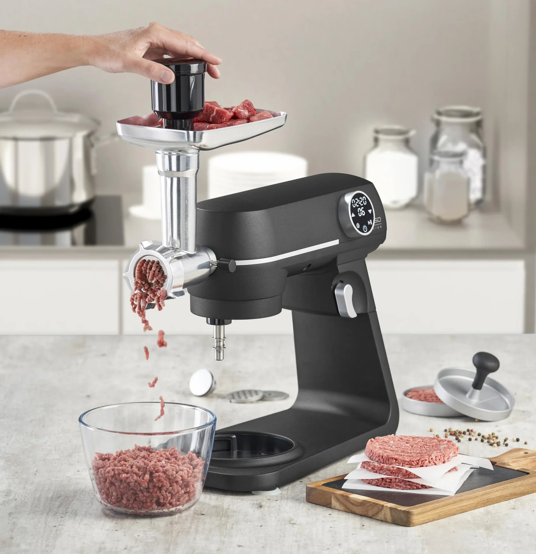 Fleischwolf für KM1800 Black - 0