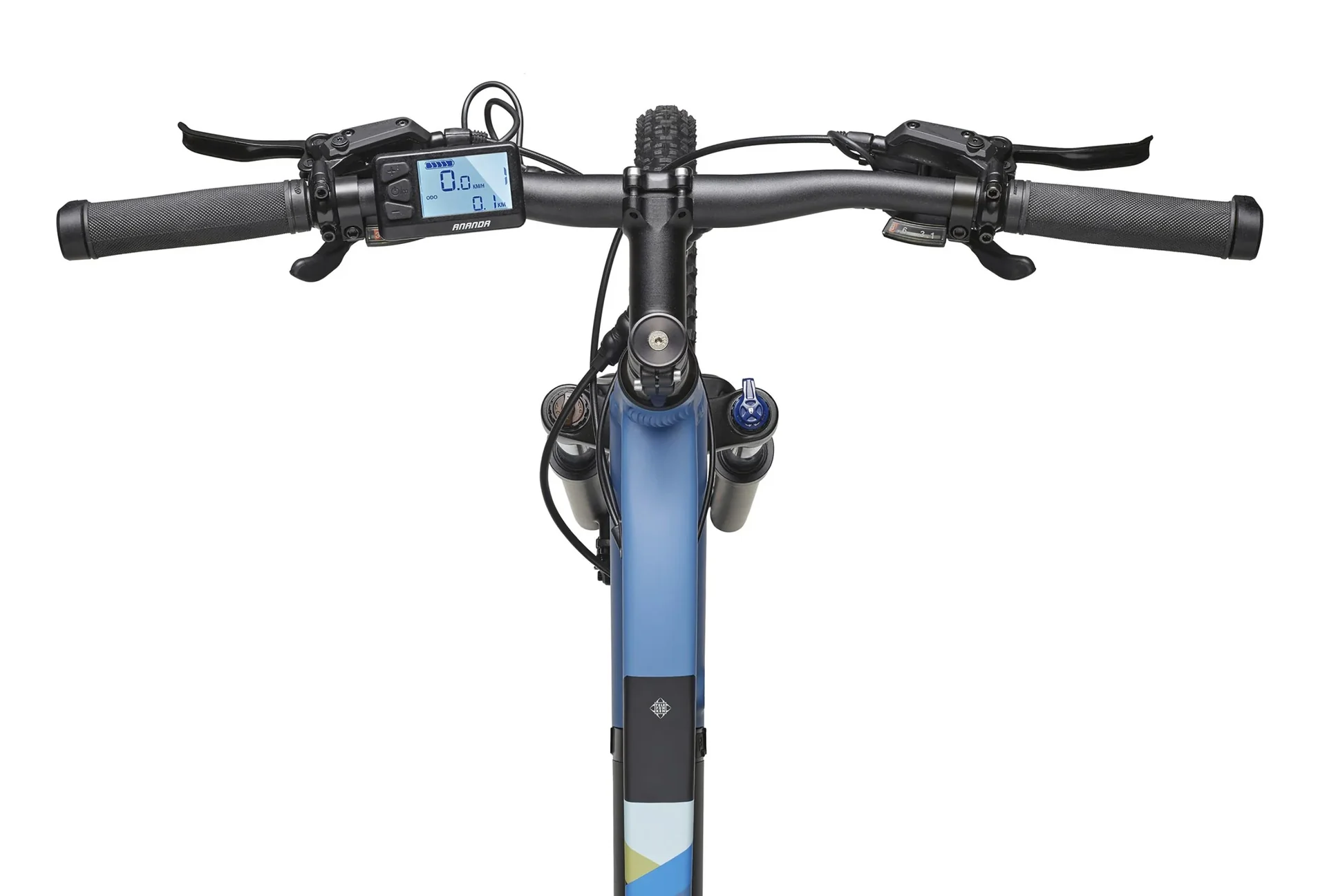 Unisex Alu MTB E-Bike, 29 Zoll, 24-Gang Kettenschaltung, blau, Aufsteiger M922 Hardtail - 2