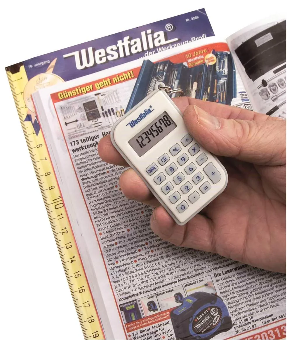Taschenrechner mit Schlüsselring - 1
