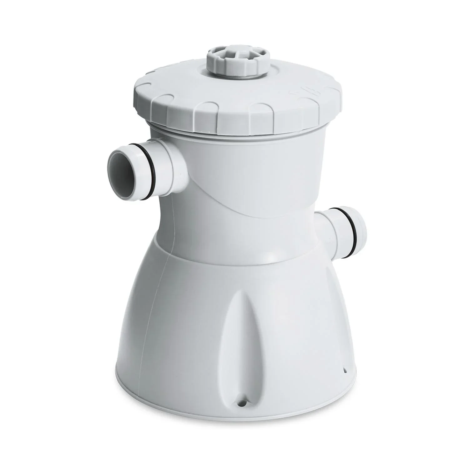 Rundpool Ø366 x 76 cm blau - 1