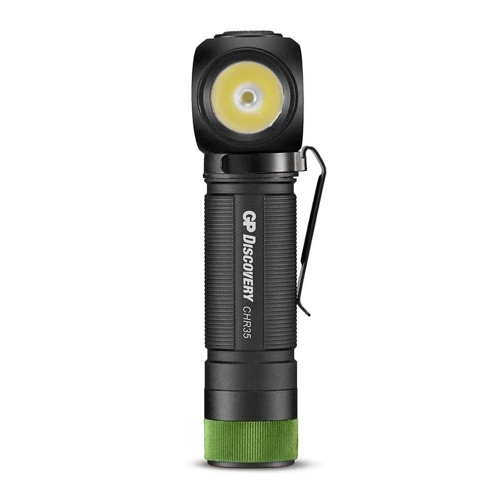 DISCOVERY Akku 2in1 Stirnleuchte und Taschenlampe mit Magnetbefestigung und 600 Lumen, IPX4 - 3