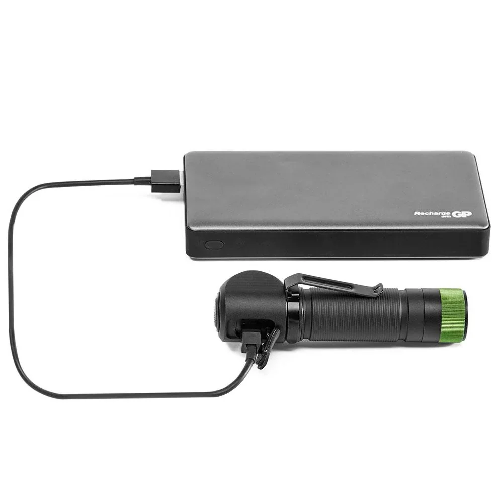 DISCOVERY Akku 2in1 Stirnleuchte und Taschenlampe mit Magnetbefestigung und 600 Lumen, IPX4 - 8