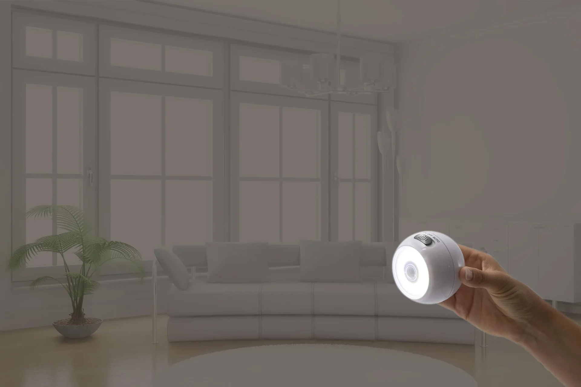 360° Drehbarer Power-LED-Lichtball - 0