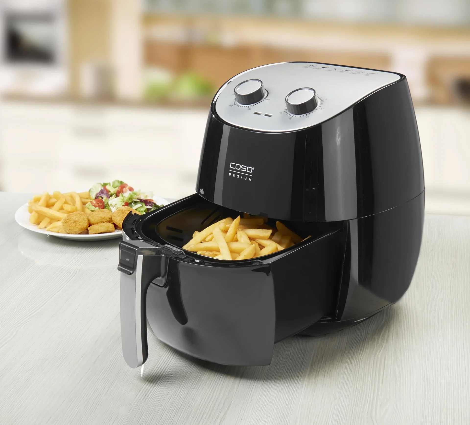 Heißluft-Fritteuse „AF100“, 2,8 Liter, 1350 Watt, Schwarz - 5