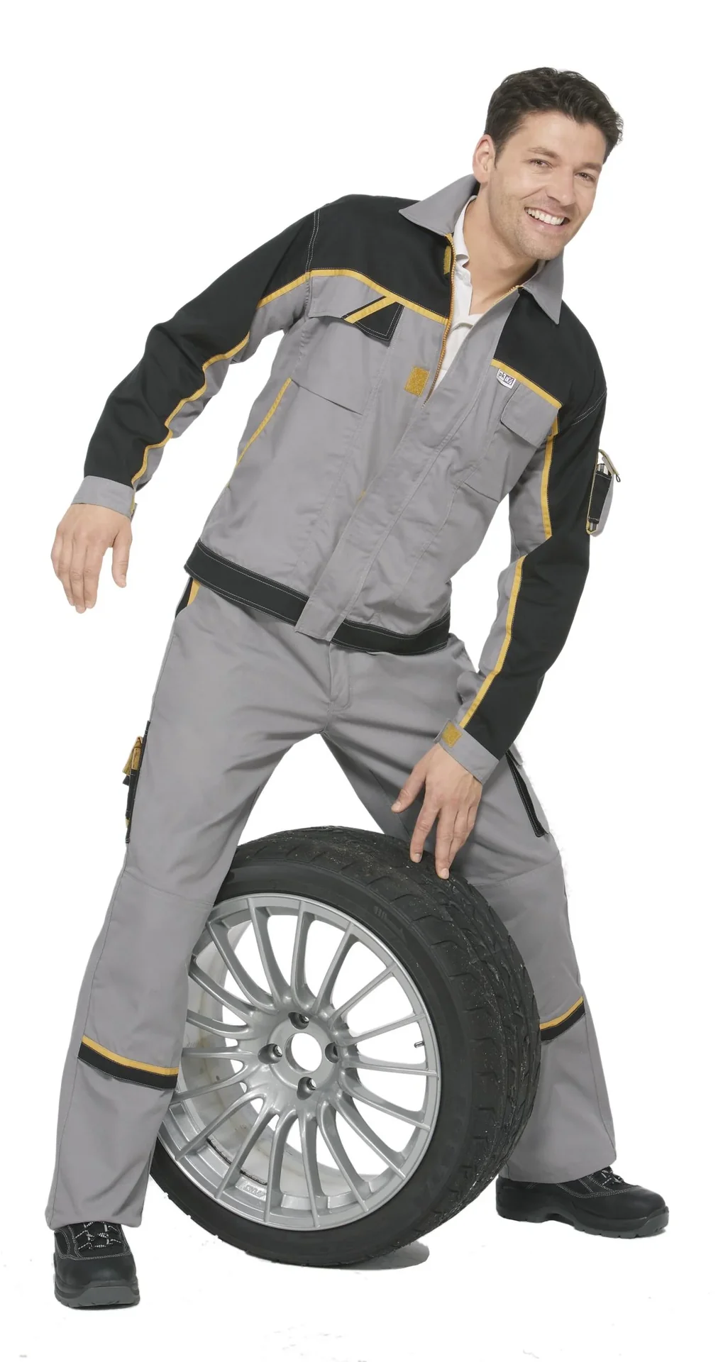 Blousonjacke, grau, Gr.46 - 0