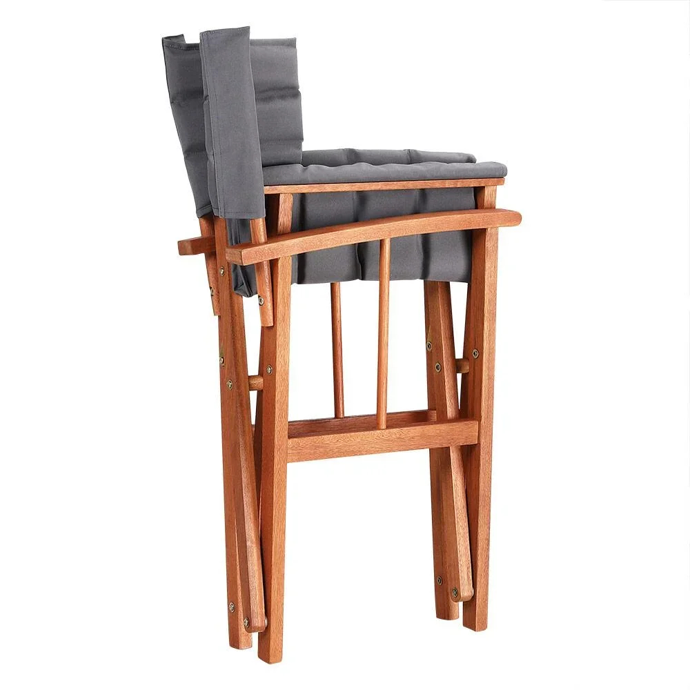 Klappbarer Directional Chair Anthrazit Eukalyptus FSC - 4