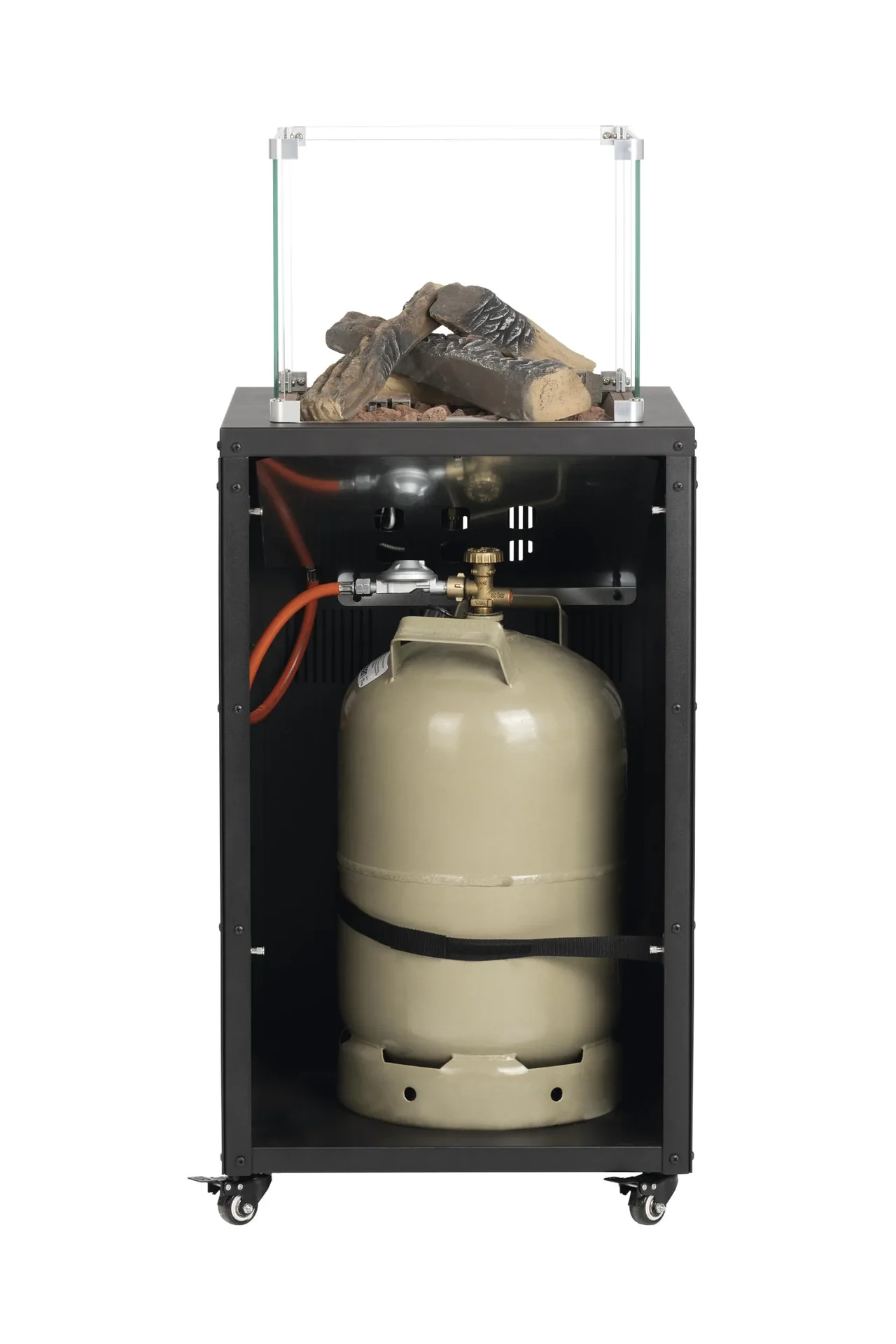 Feuerstelle Designfeuer, Schwarz - 3