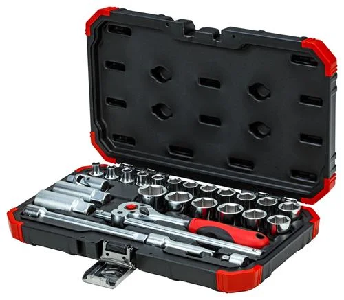 Steckschlüssel Satz 3/8 SW6-24 mm 26-teilig - 1