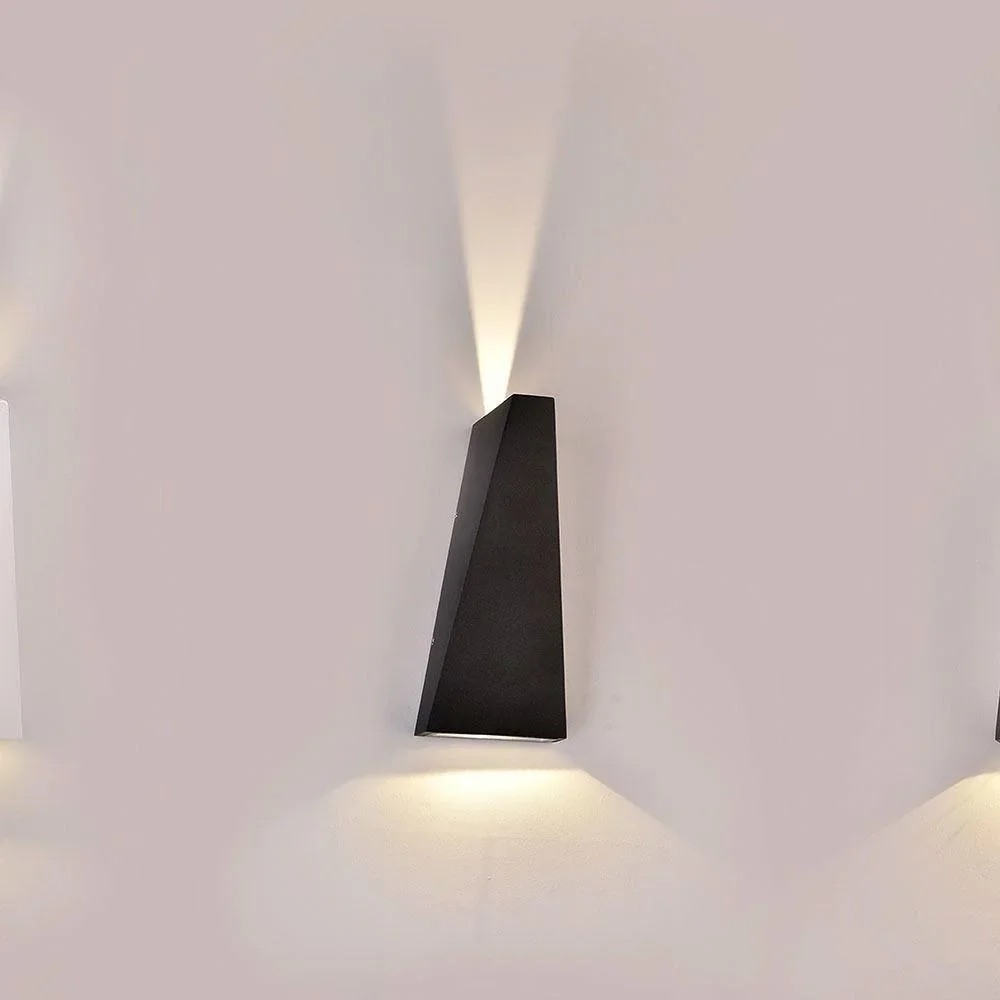 VT-826 LED-Wandleuchte - 4W - 3000K - 450 Lumen - Schwarz - 3