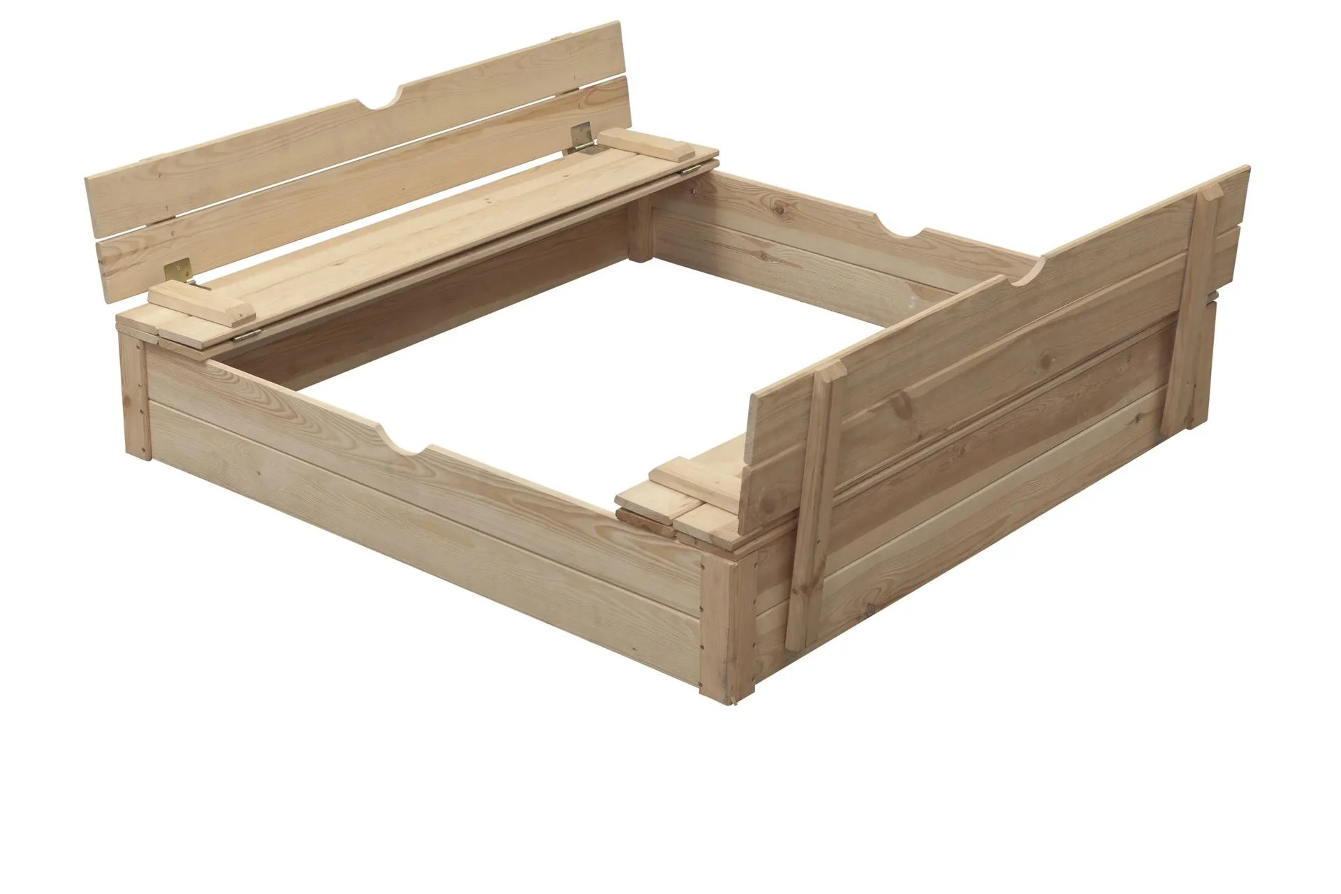 Sandkasten Robert aus Unbehandelt 1200 mm x 1000 mm - 0
