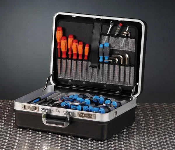 Werkzeugkoffer Basic - Robuster, schlagfester ABS Schalenkoffer - 1
