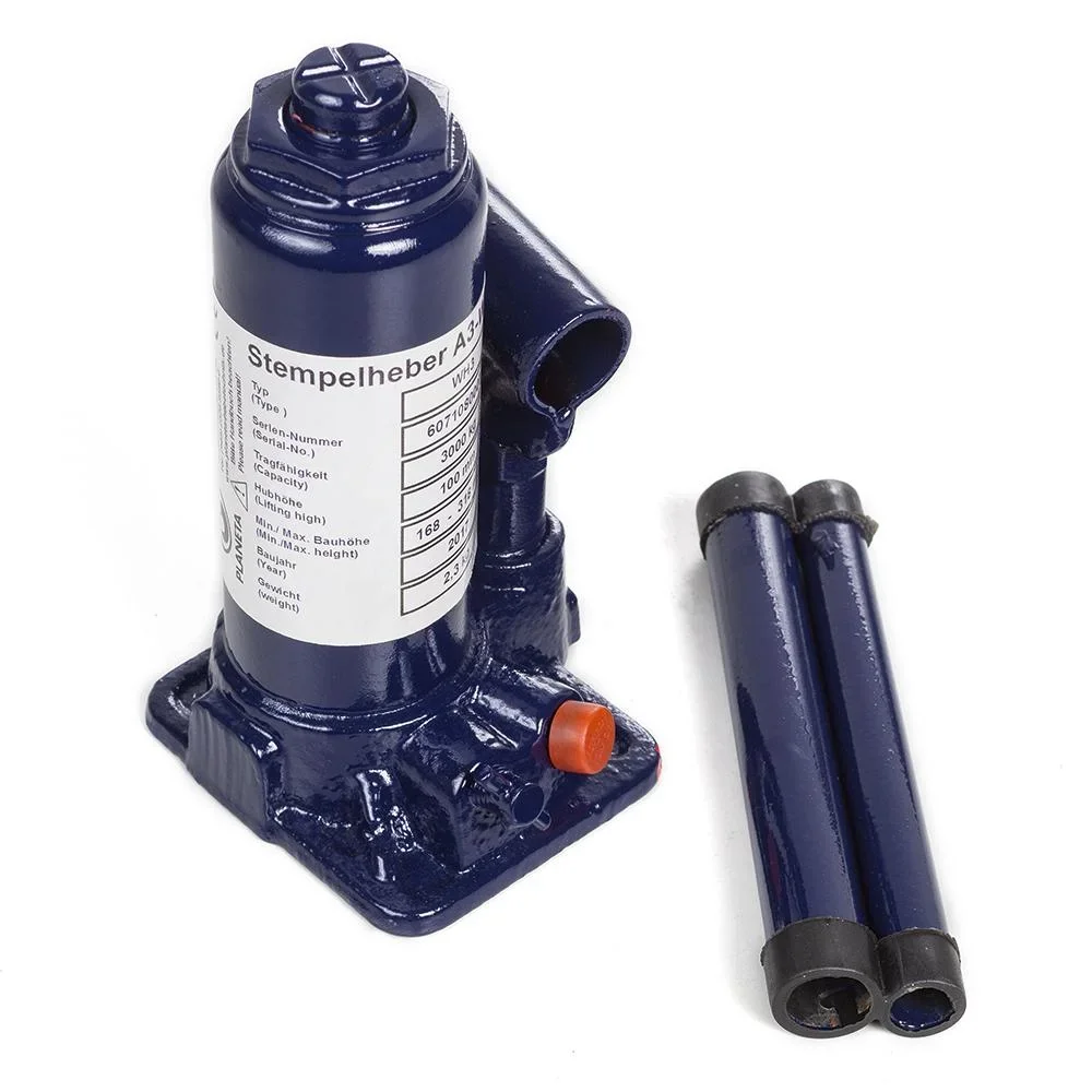 Stempelheber A3-WH3, Tragfähigkeit 3.000 kg, Hubhöhe 100 mm, Min./Max. Bauhöhe 168-318 mm - 0