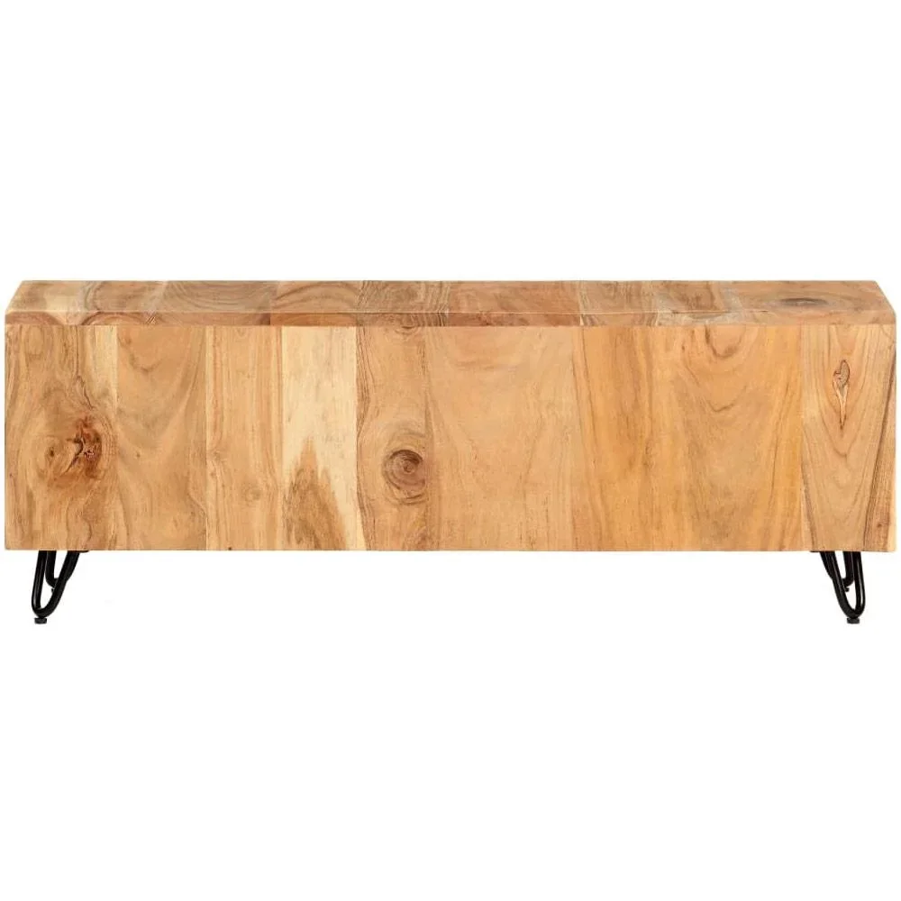 TV-Schrank 110x30x40 cm Akazienholz massiv - 0