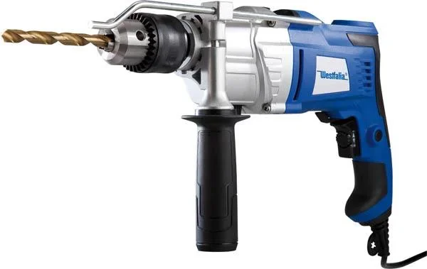 Elektronik Schlagbohrmaschine 1050 Watt, 2-Gang ink. 18-teiligem Makita Bohrer-Set - 3