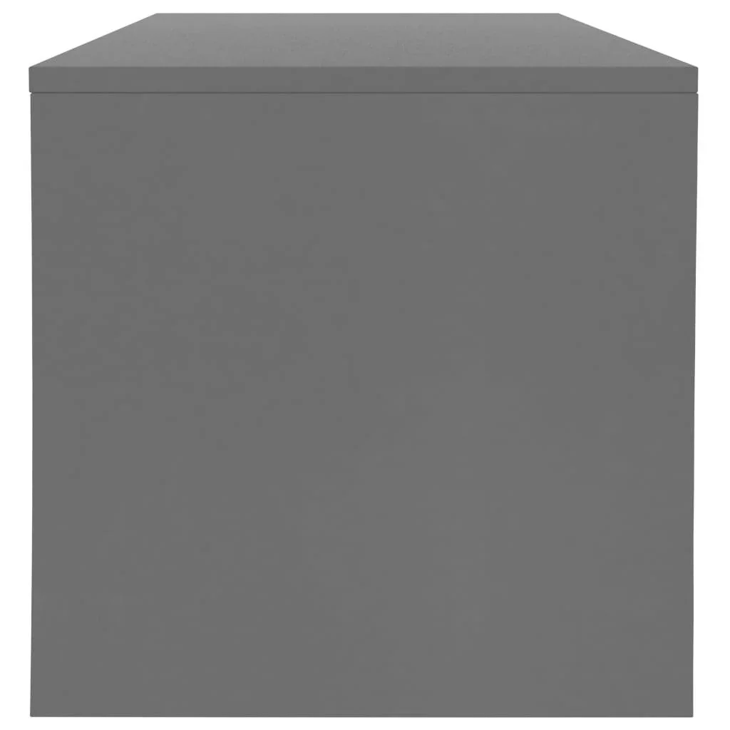 Couchtisch 100x40x40 cm Spanplatte schwarz - 2