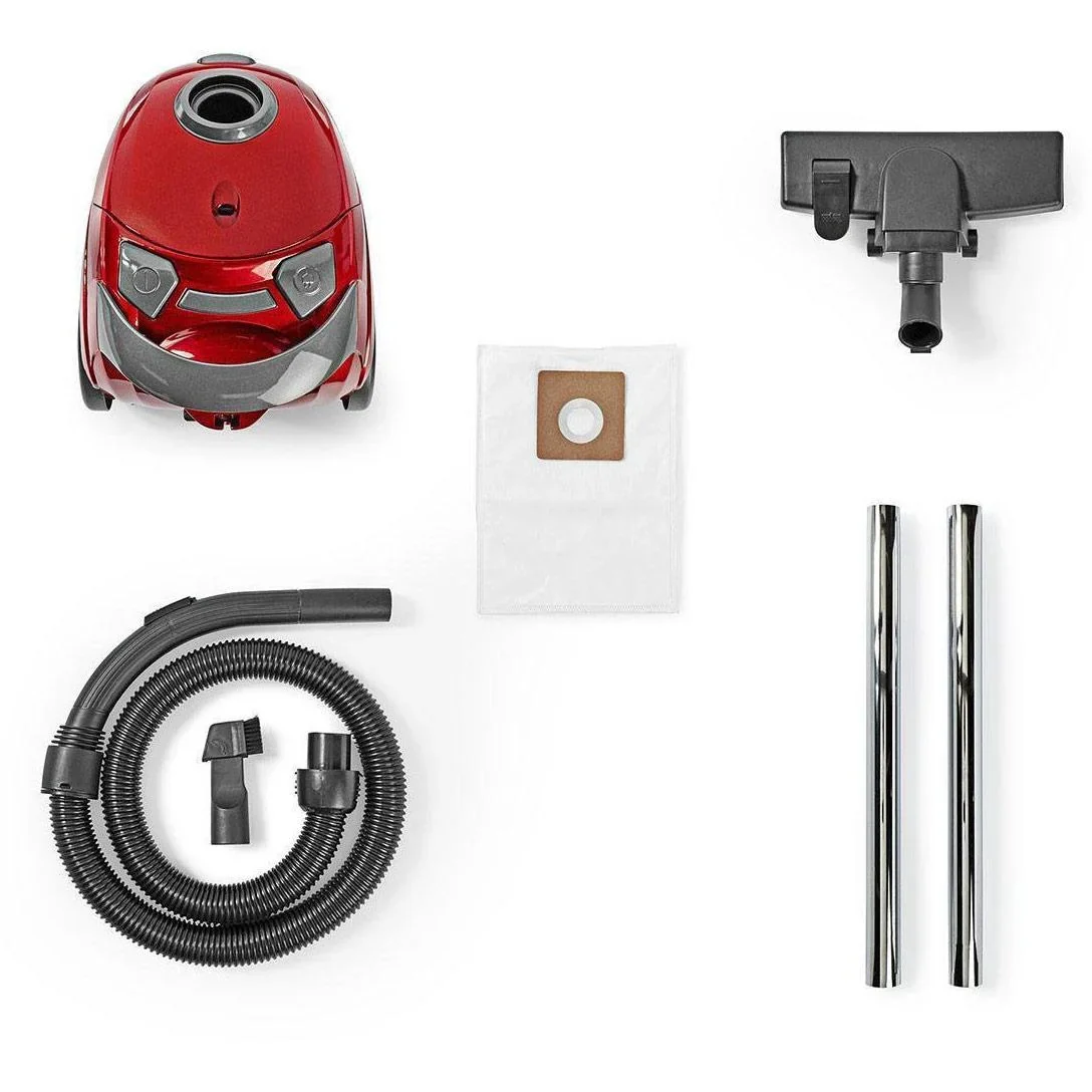 Nedis Staubsauger mit Beutel - 1,5 L - 700 W - 5m Kabellänge - 6