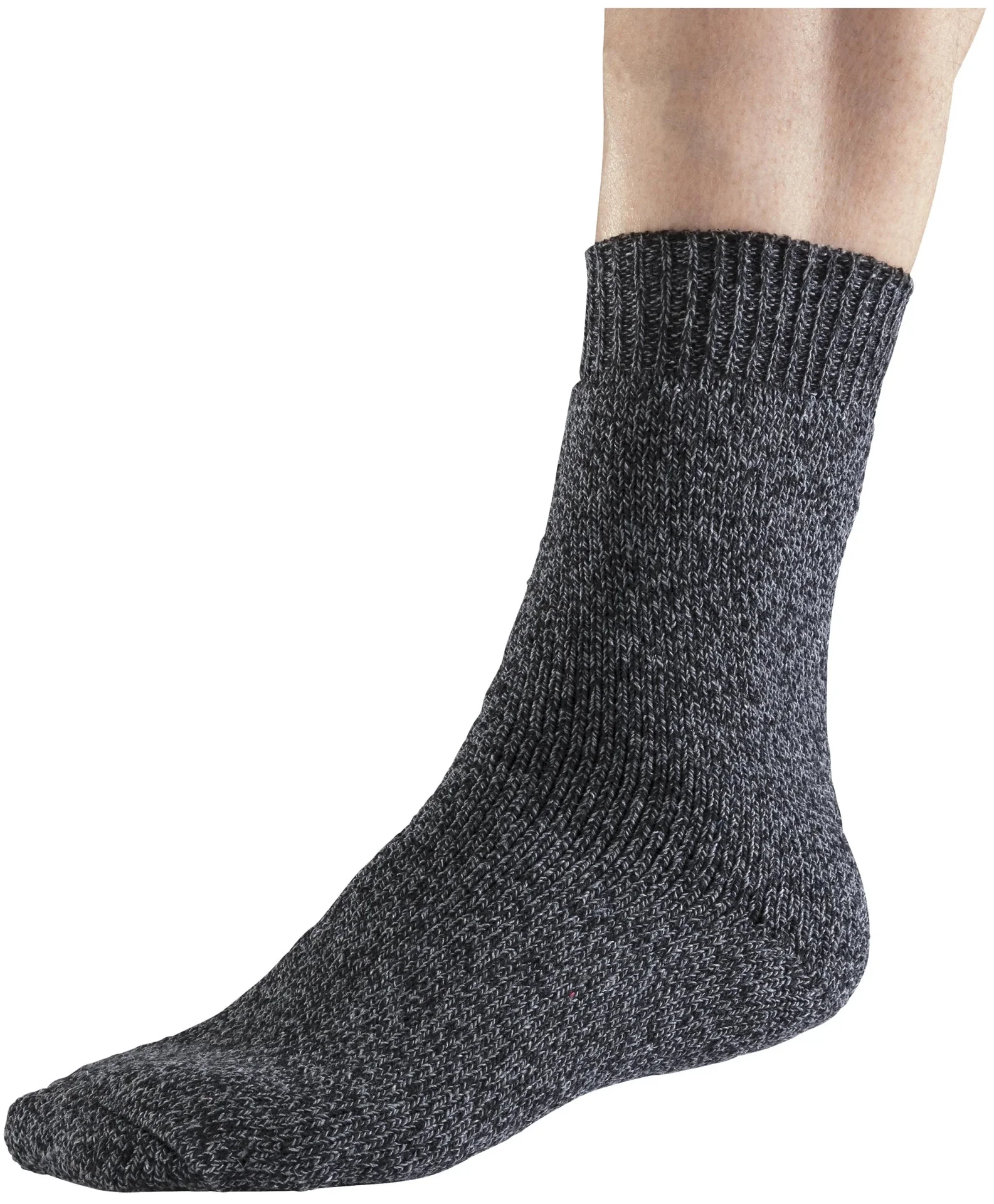 Socken im 3er Pack, Farbe schwarz/dunkelbraun, Gr.39/42 - 3