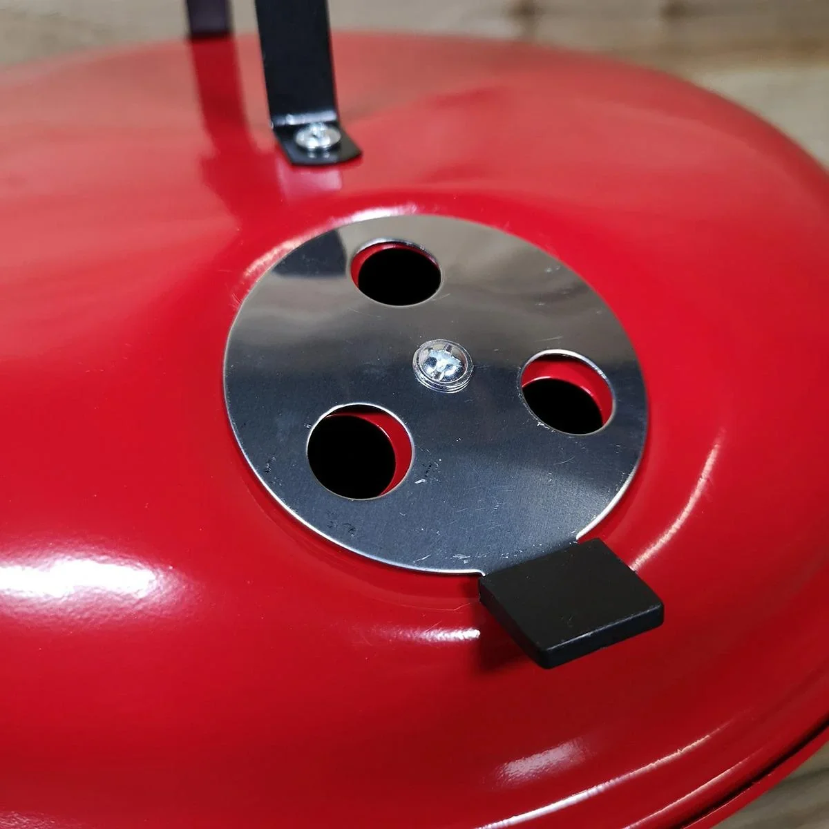 Wilderness Holzkohlegrill Kugelform - Rot - 5