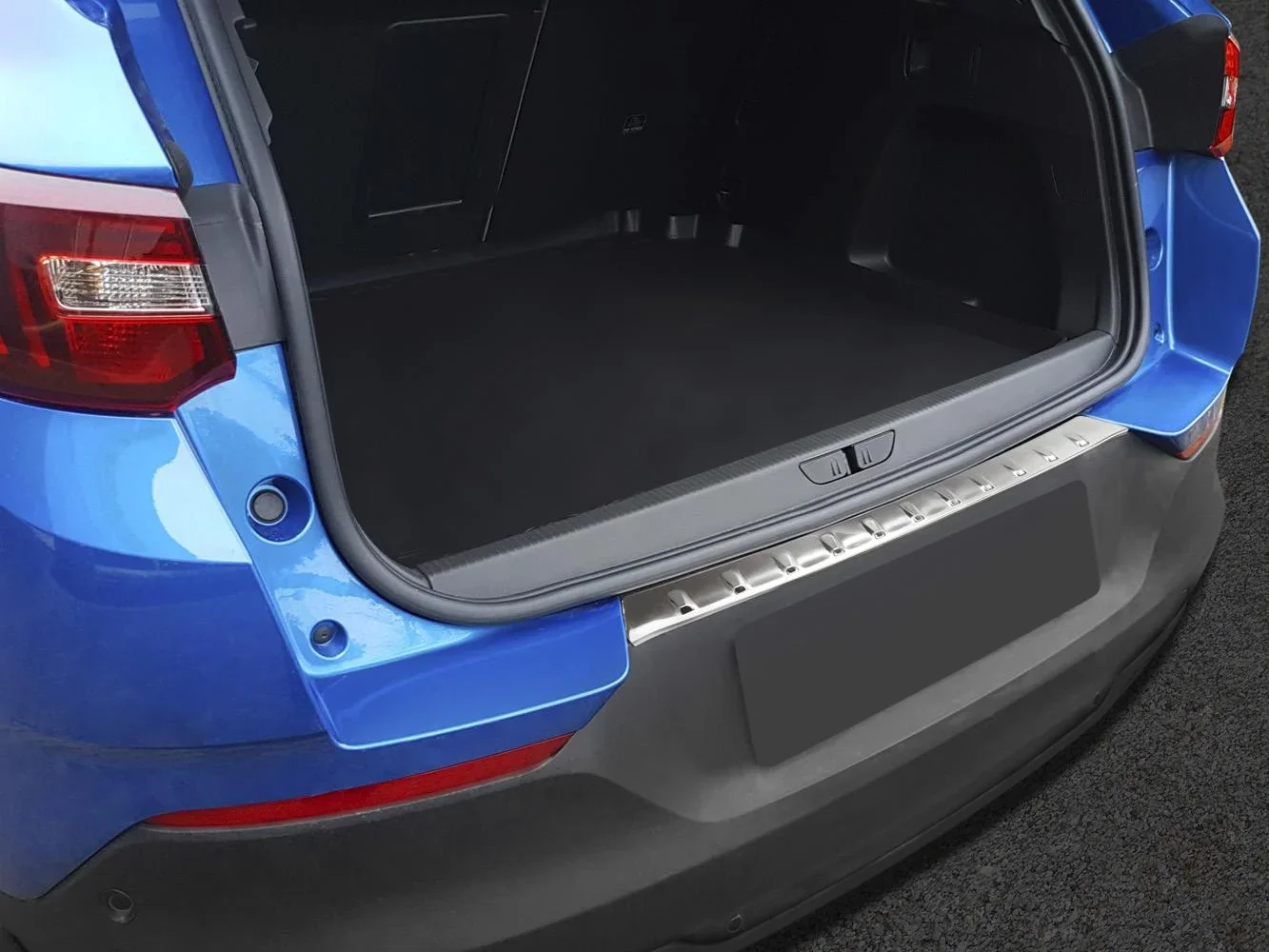 Ladekantenschutz Edelstahl für Opel Grandland X ab Baujahr 2017> - 0