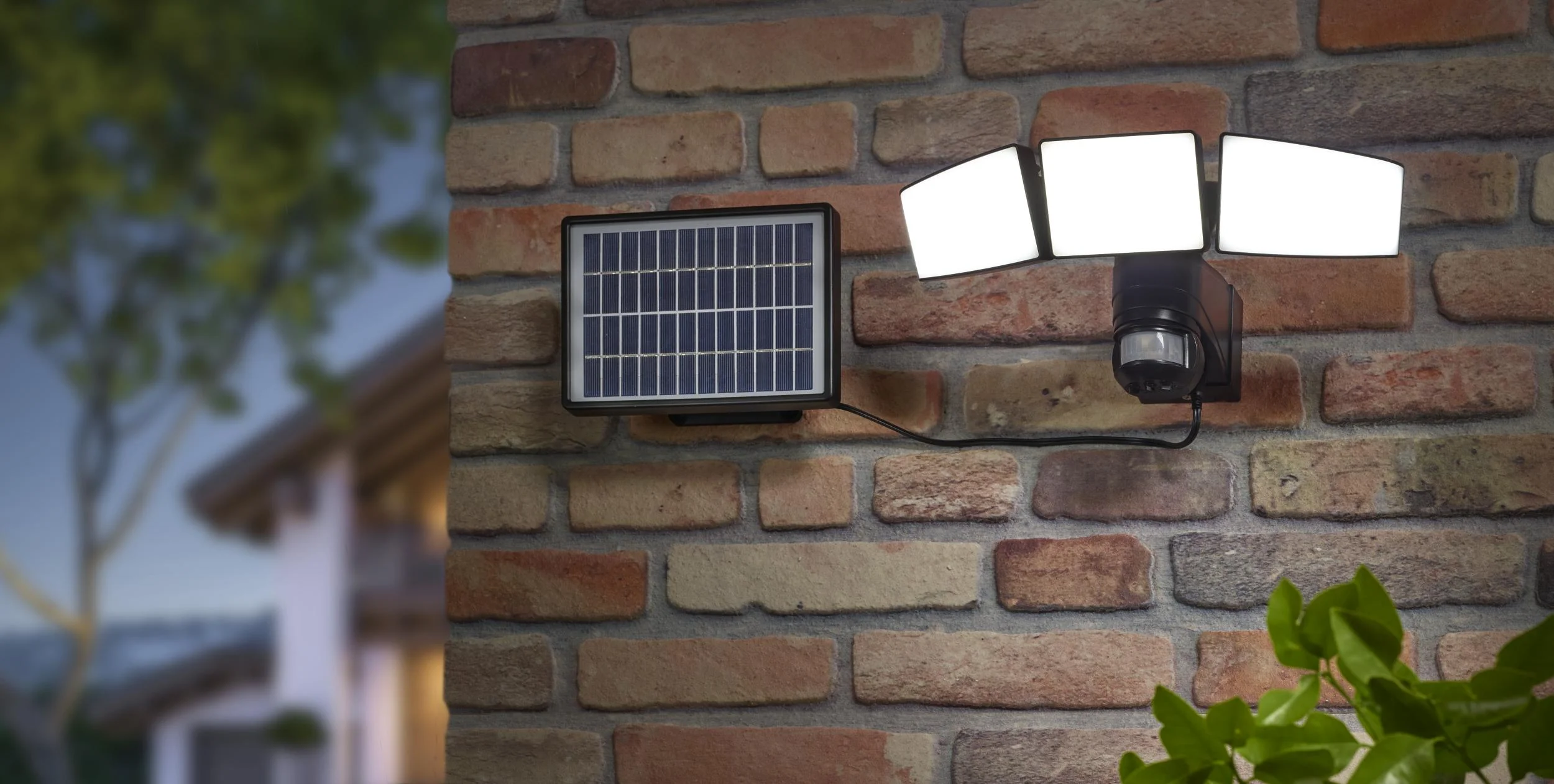 Solar LED Fluter, 15 Watt mit Bewegungsmelder - 4