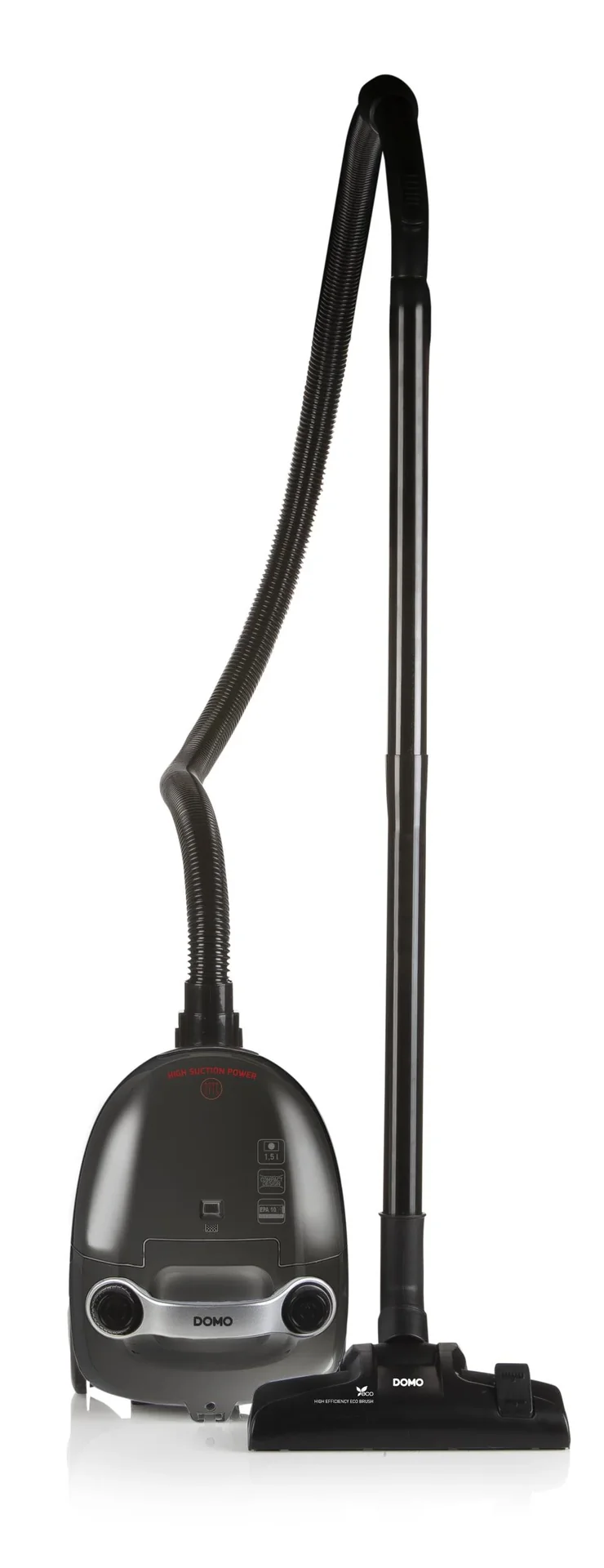 Beutel-Staubsauger "DO1033S", 1,5 Liter, 450 Watt, Schwarz - 7