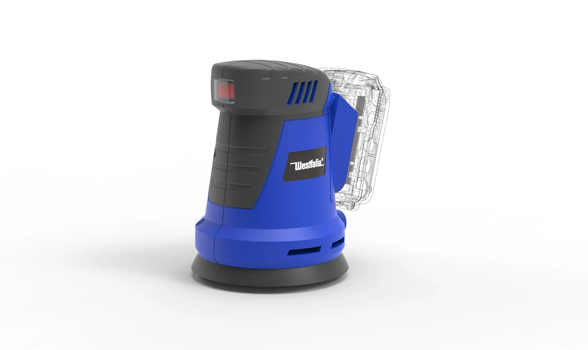 Akku-Exzenterschleifer 18 V Li-Ion AES18 (ohne Akku und Ladegerät) - 2