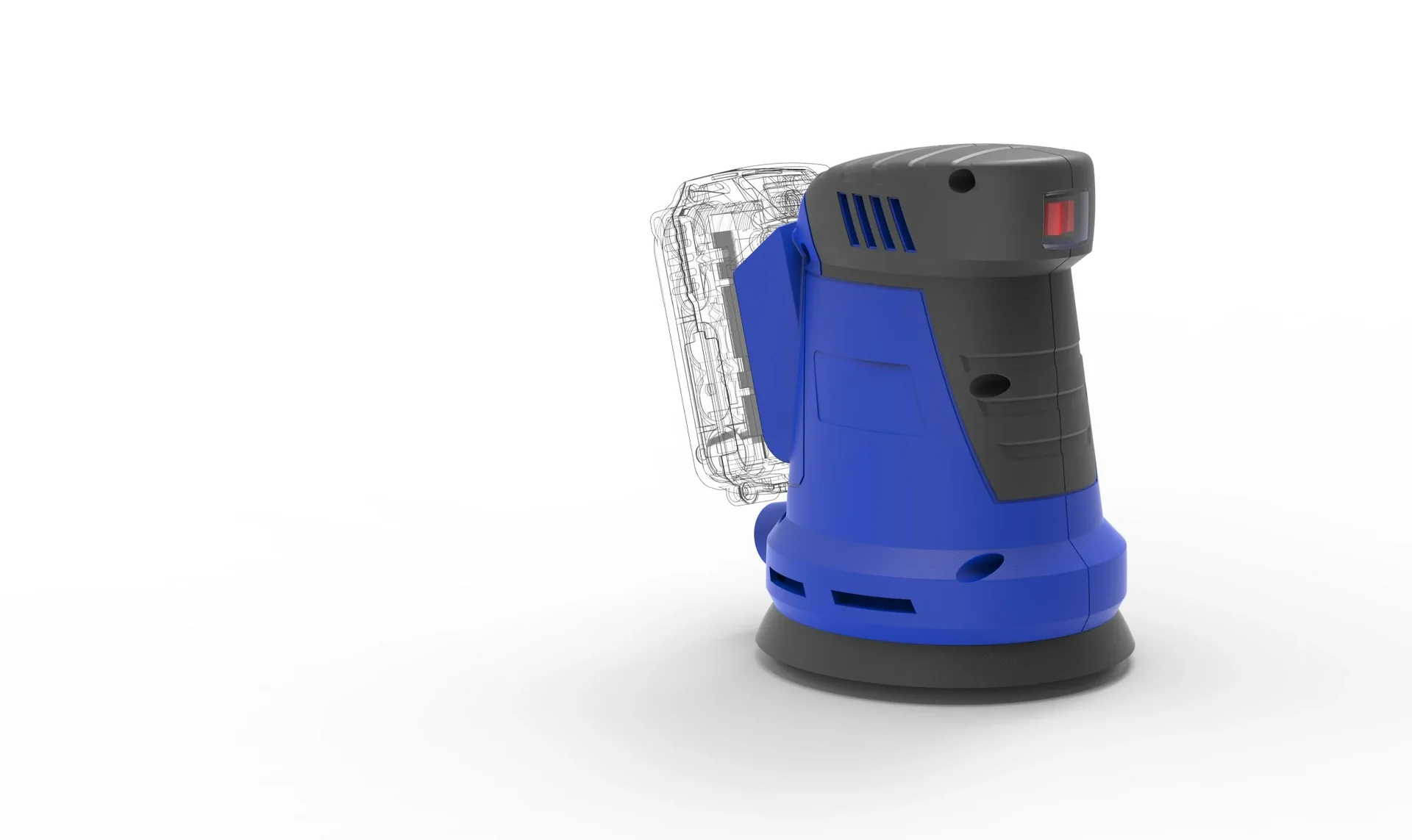 Akku-Exzenterschleifer 18 V Li-Ion AES18 (ohne Akku und Ladegerät) - 3