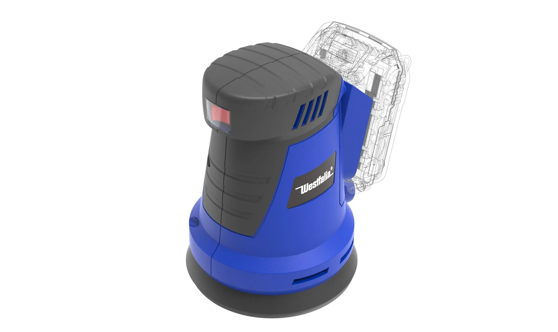 Akku-Exzenterschleifer 18 V Li-Ion AES18 (ohne Akku und Ladegerät) - 5