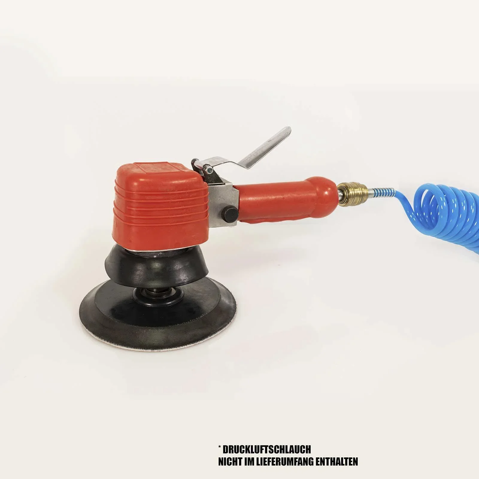 Druckluft-Exzenterschleifer mit 5 Schleifpads - 3