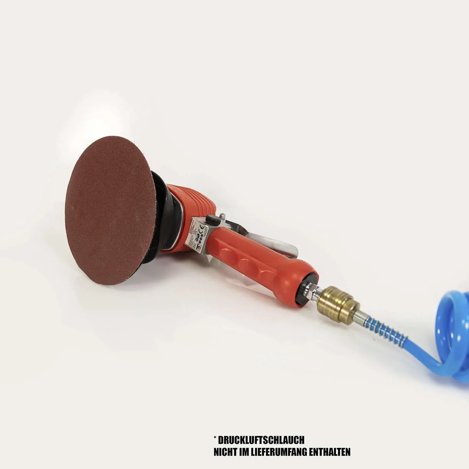 Druckluft-Exzenterschleifer mit 5 Schleifpads - 7