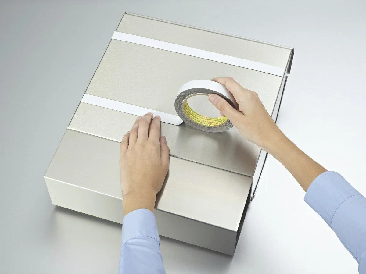 Doppelseitiges Power Klebeband, 0,19 x 5,00 m für Innen u. Außen - 5