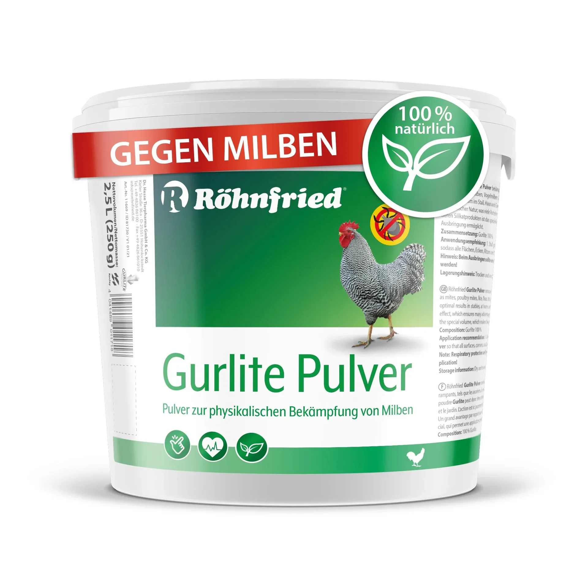 Gurlite Pulver, 250 g - 2