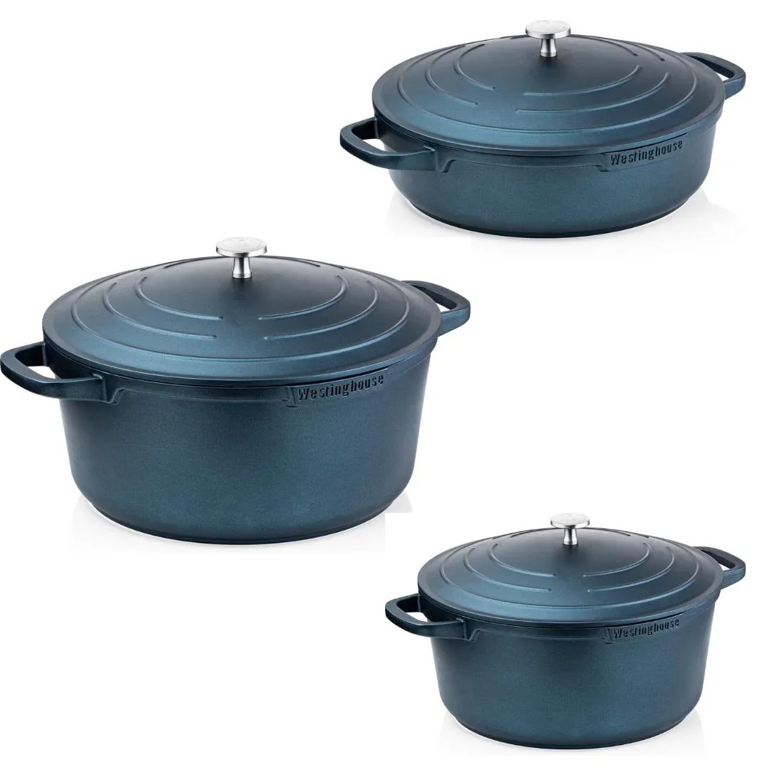 NL Performance Series Topfset - Bratpfanne 28 cm + Bratpfanne 24 cm - Blau - 2