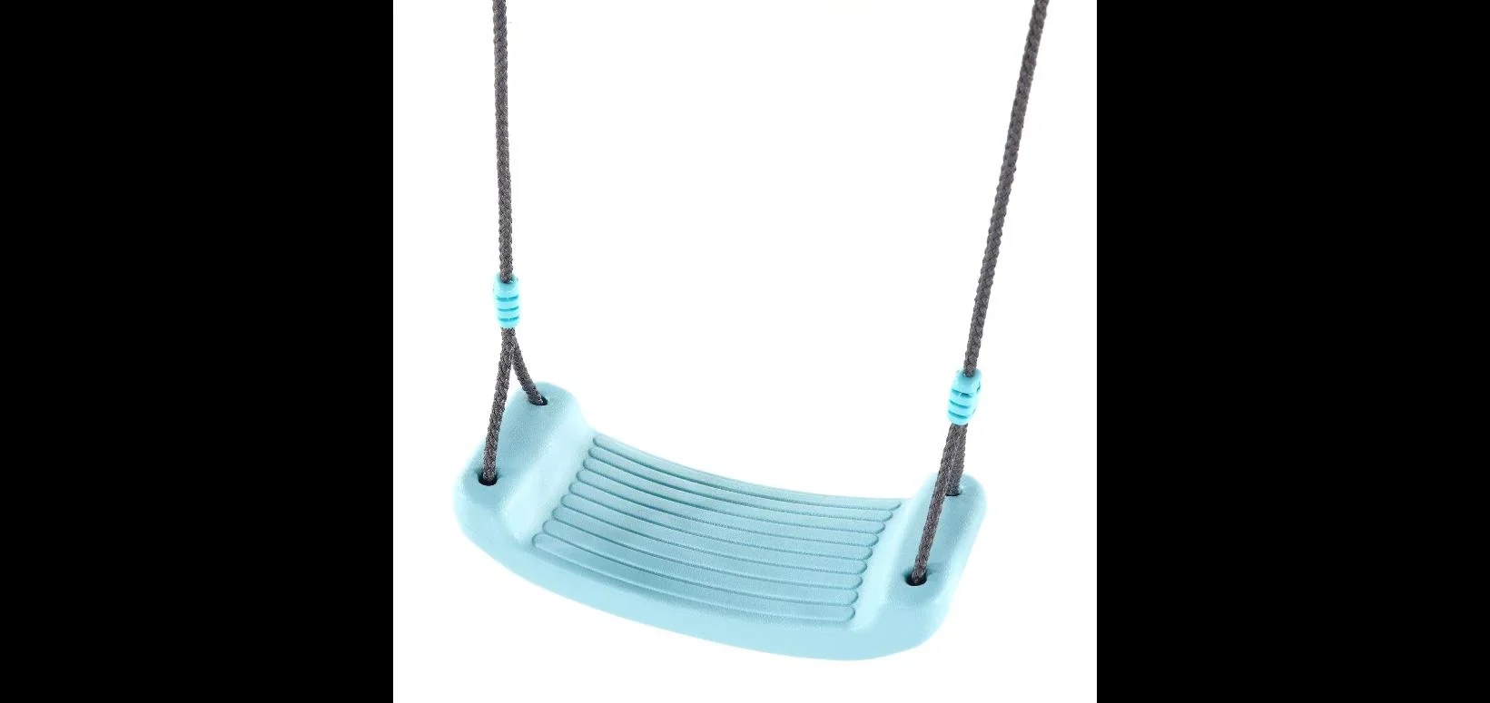 Premium Metall Schaukel mit Nebelsprühfunktion, Outdoor-Einzelschaukel für Kinder, Schaukelseile höhenverstellbar - 3