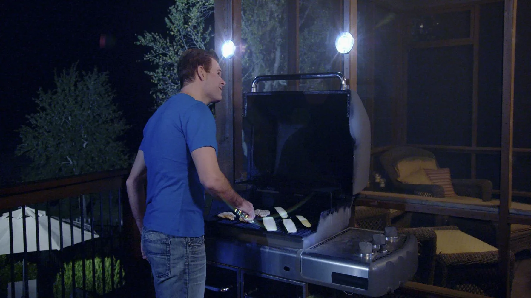 LED Solarleuchte Disk Lights - 8 Stück - 3