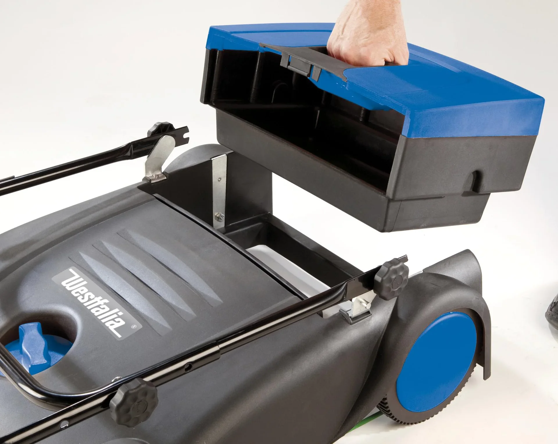 Kehrmaschine, 70 cm Arbeitsbreite, 14 Liter Schmutzbehälter - 4